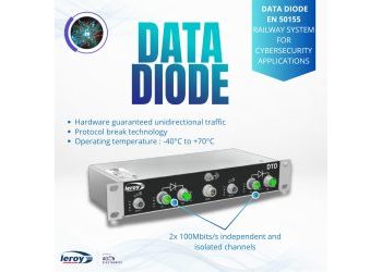DTD DATA DIODE EN 50155 RAILWAY SYSTEM FOR CYBERSECURITY APPLICATIONS